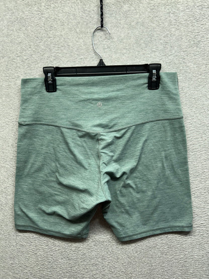 Lululemon Align Short 8" Size 14 Heathered Tidewater Teal