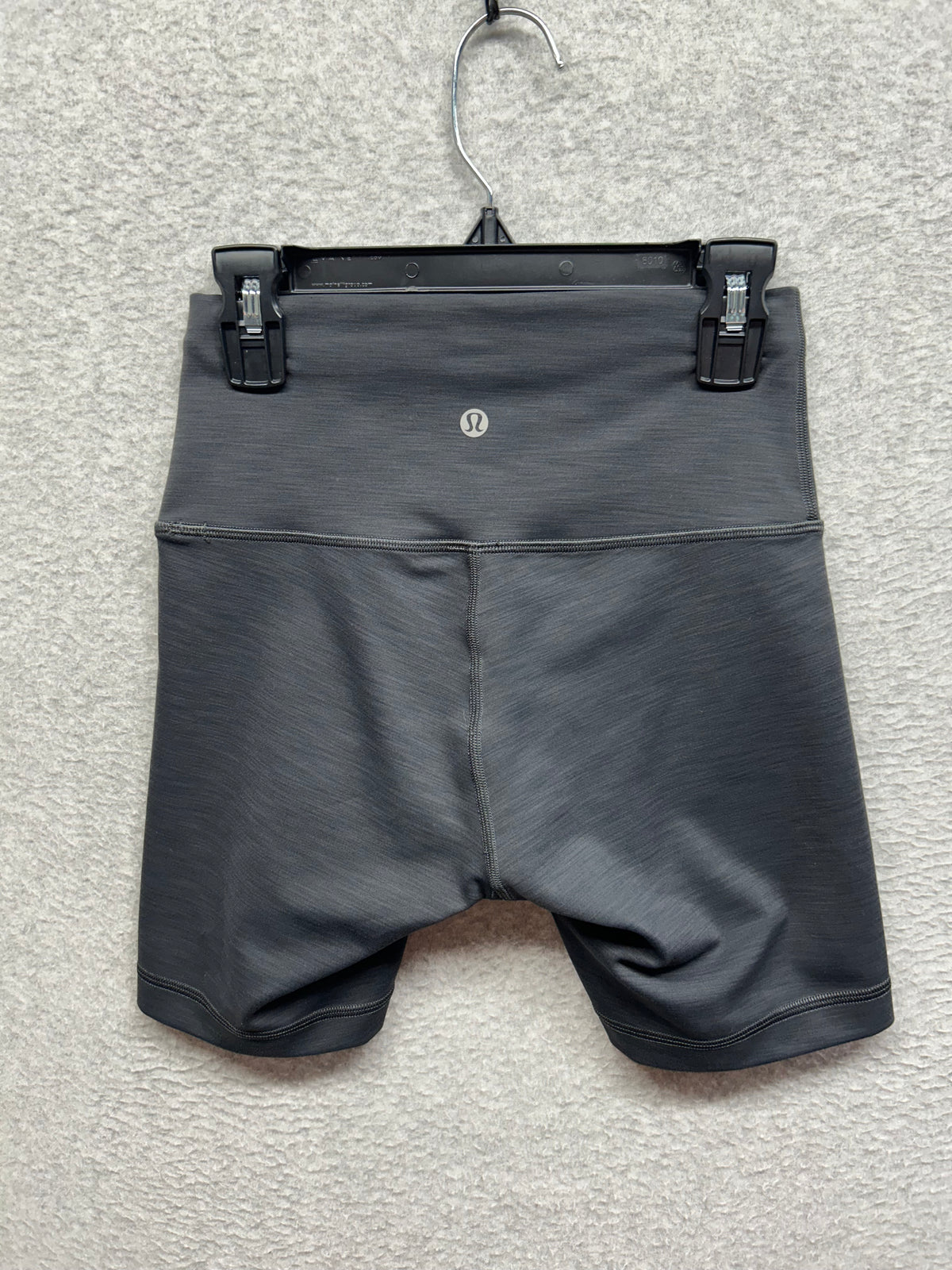 Lululemon Wunder Train High-Rise Short 6" Size 4 Heathered Graphite Grey