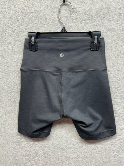 Lululemon Wunder Train High-Rise Short 6" Size 4 Heathered Graphite Grey