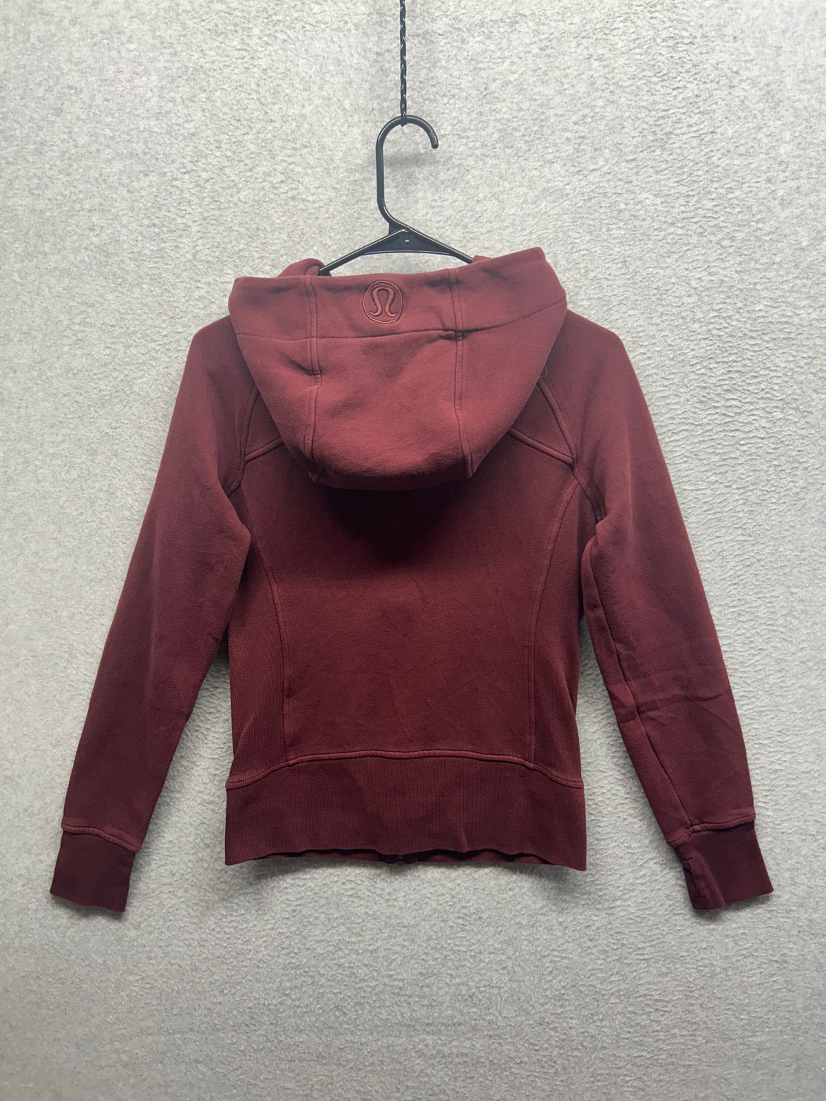 Lululemon Scuba Hoodie Light Cotton Fleece Size 4 Dark Adobe
