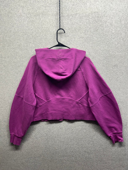 Lululemon Scuba Oversized Half-Zip Hoodie Size M/L Vivid Plum