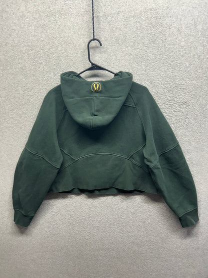 Lululemon Scuba Oversized Half-Zip Hoodie Size M/L Legacy Green / Gold