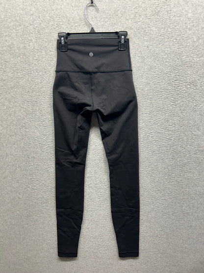 Lululemon Wunder Under High-Rise Tight Full-On Luon 28" Size 2 Black