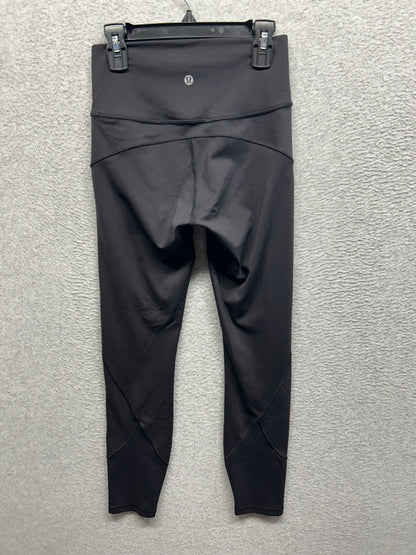 Lululemon In Movement Tight 25" Everlux Size 4 Black