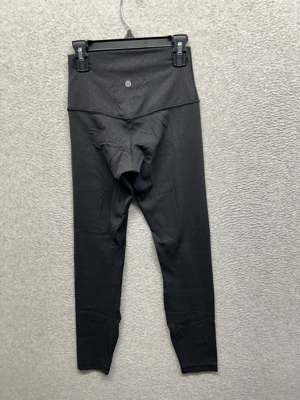 Lululemon Align High-Rise Pant 25" Size 4 Lace Dot Emboss Black