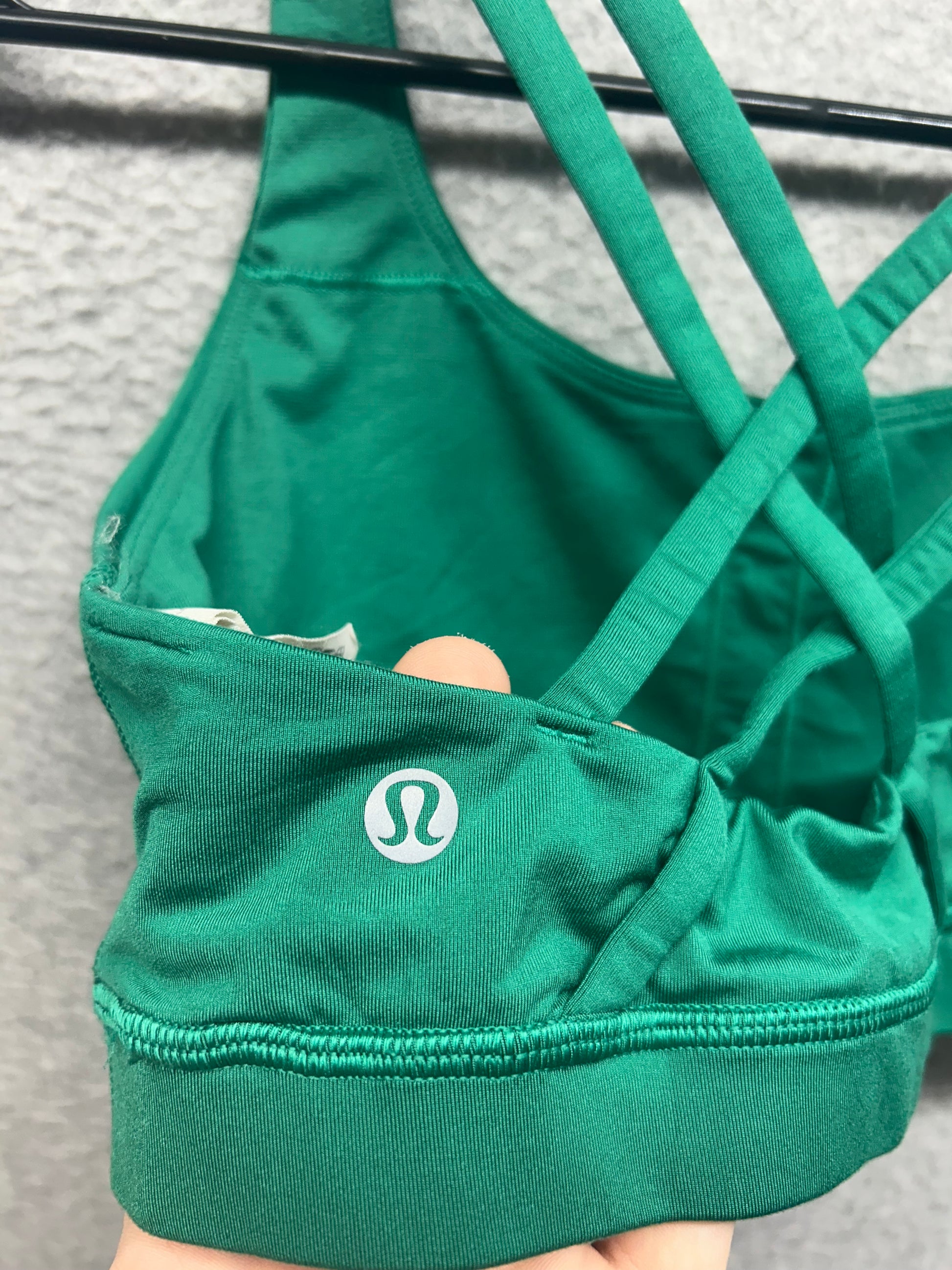Lululemon Energy Bra Size 6 Very Green