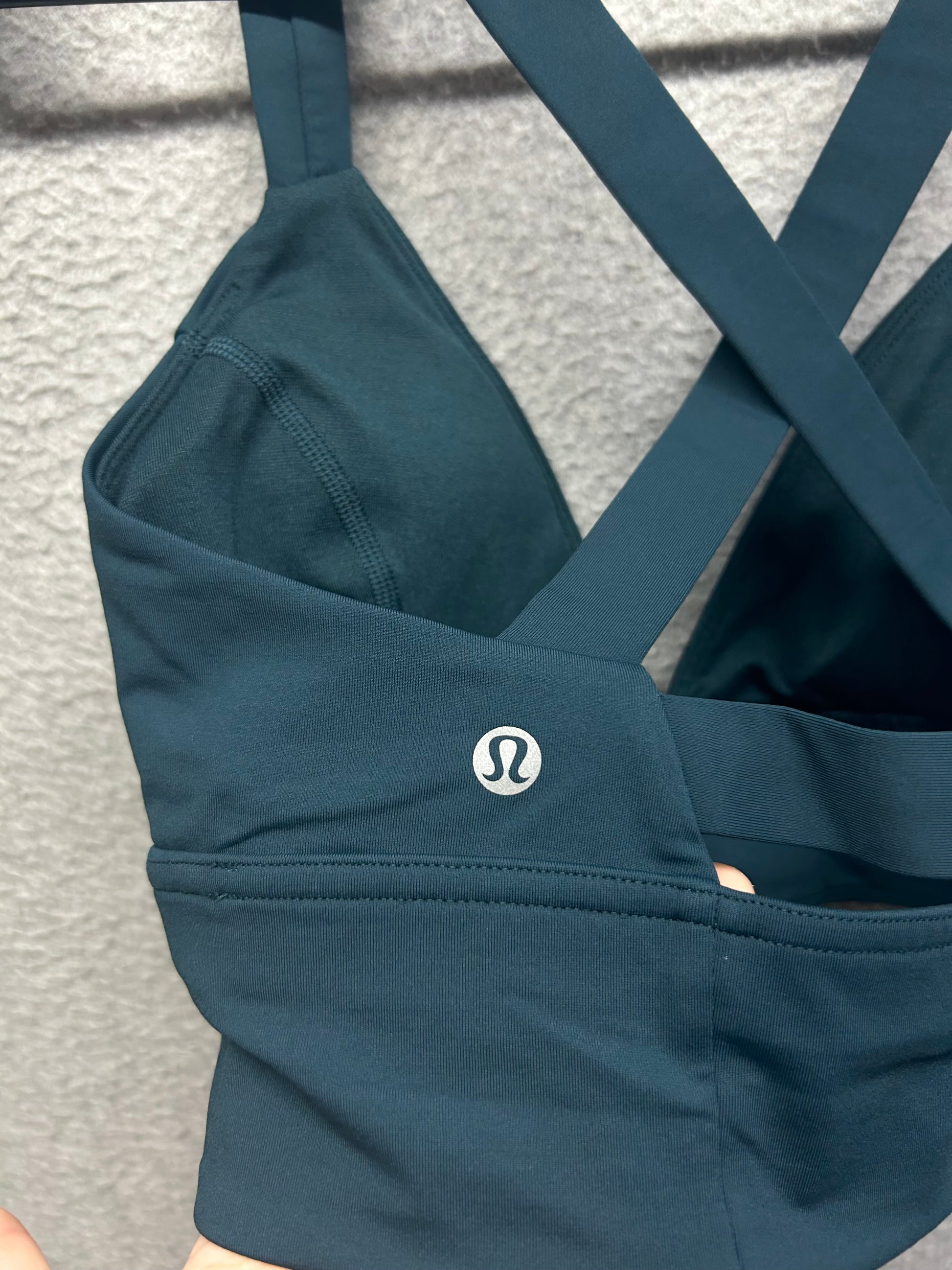 Lululemon Sweat Your Heart Out Bra Size 8 Submarine