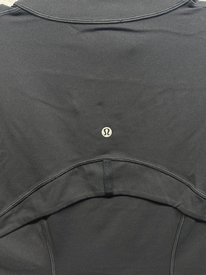 Lululemon Define Cropped Jacket Nulu Size 10 Black (Second Release)