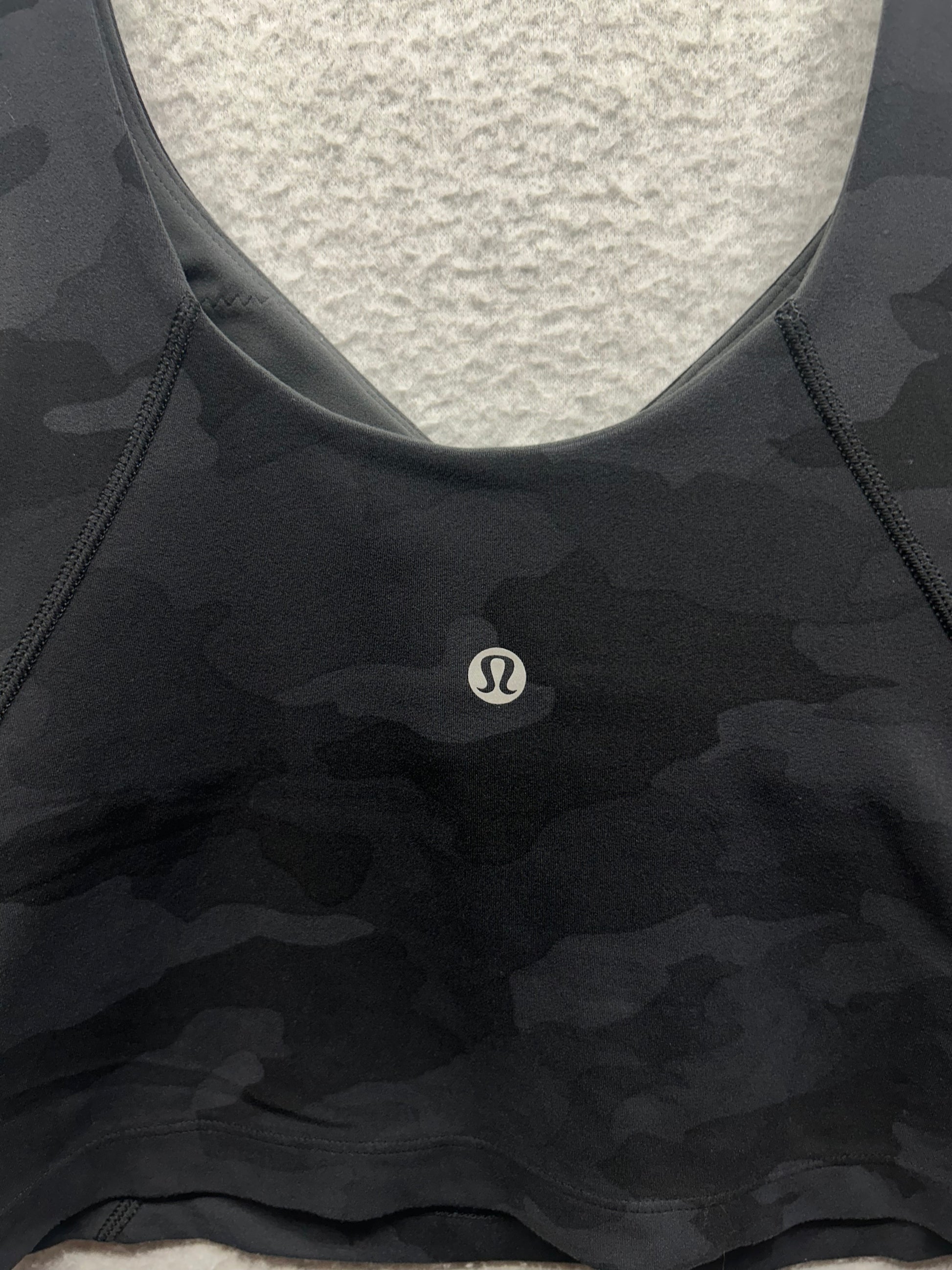 Lululemon Align Tank Top Size 10 Heritage 365 Camo Deep Coal Multi