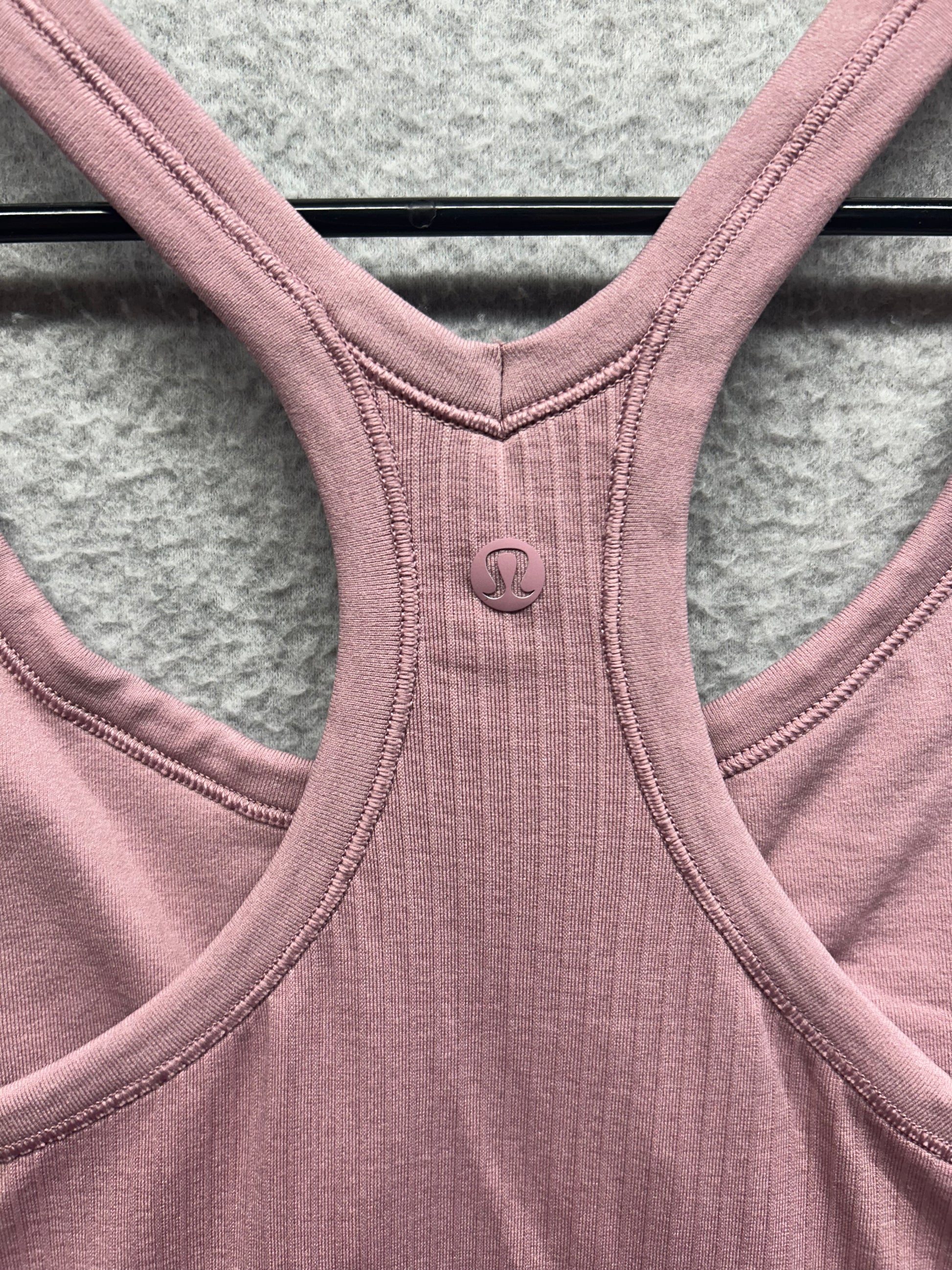 Lululemon Ebb To Street Tank Light Support For B/C Cup Size 10 Violet Verbena
