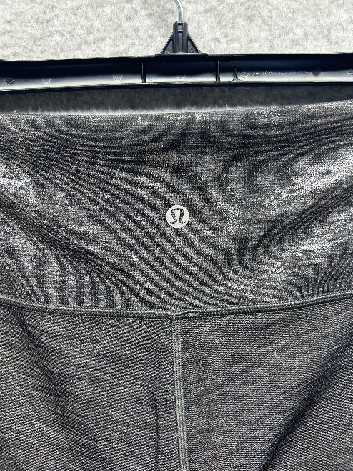 Lululemon Wunder Under Hi-Rise Tight Brindle Foil 28" Size 10 Crinkle Heather Brindle High Shine Foil