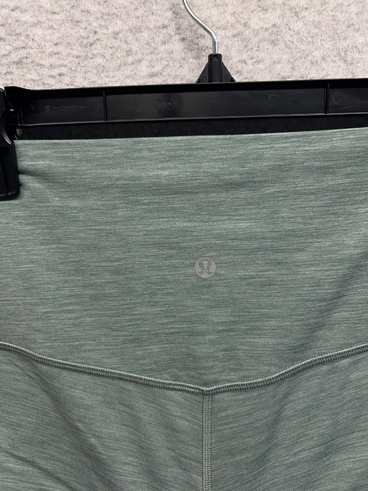 Lululemon Align Crop 21" Size 12 Heathered Tidewater Teal