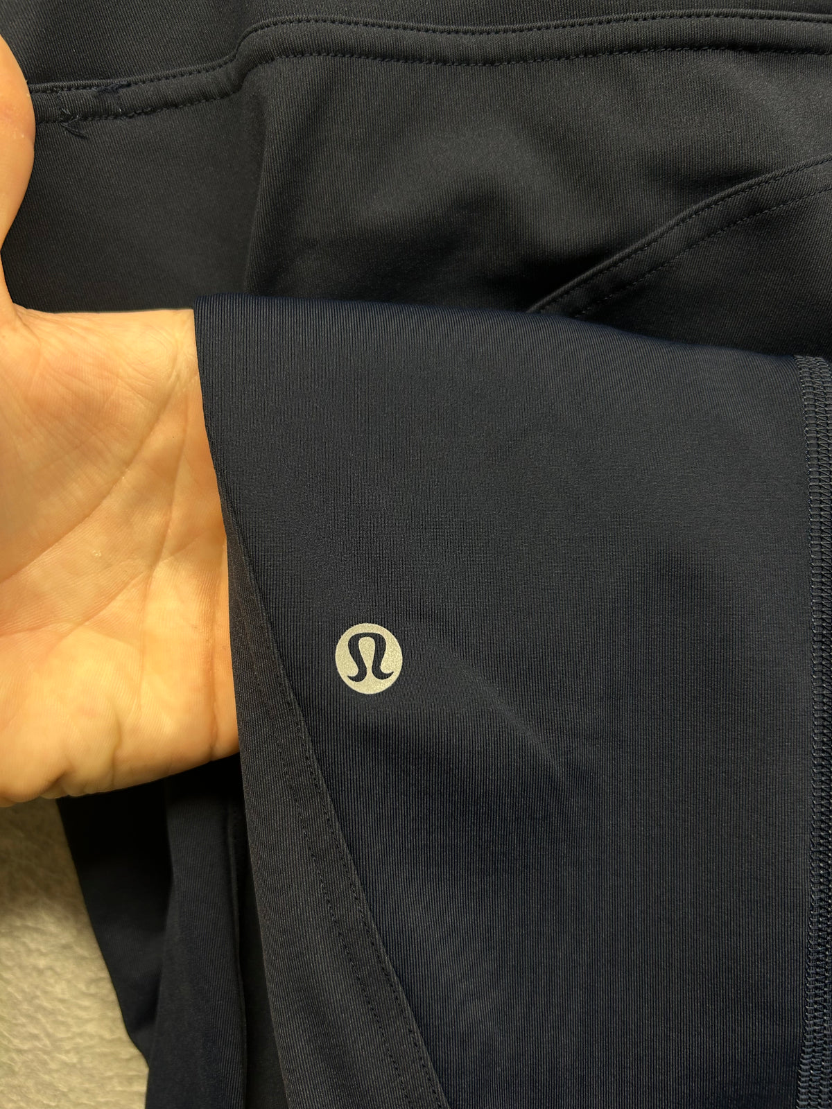Lululemon All the Right Places High-Rise Crop 23" Size 14 True Navy