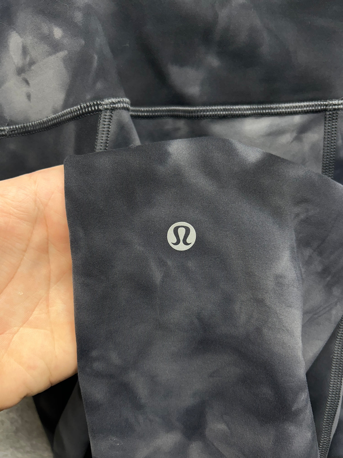 Lululemon Wunder Train High-Rise Tight with Pockets 25" Size 16 Diamond Dye Pitch Grey Graphite Grey