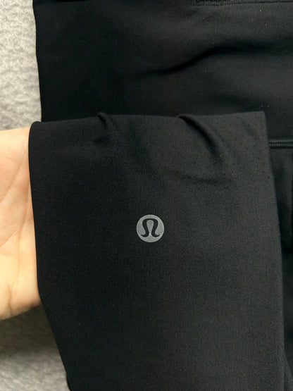 Lululemon Zoned In Tight 27" Size 6 Black (First Release)