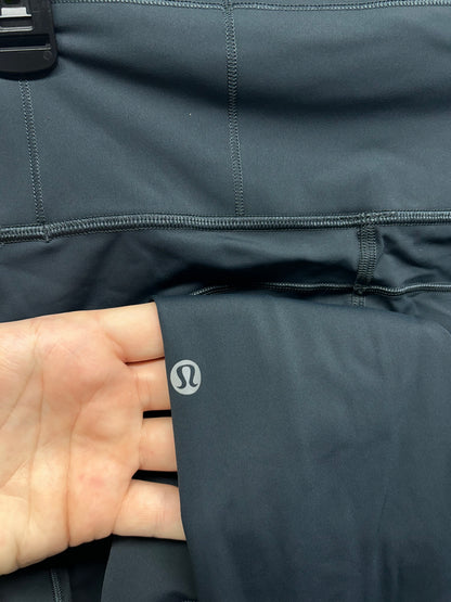 Lululemon Fast & Free 7/8 Tight II Non-Reflective Nulux 25" Size 6 Melanite
