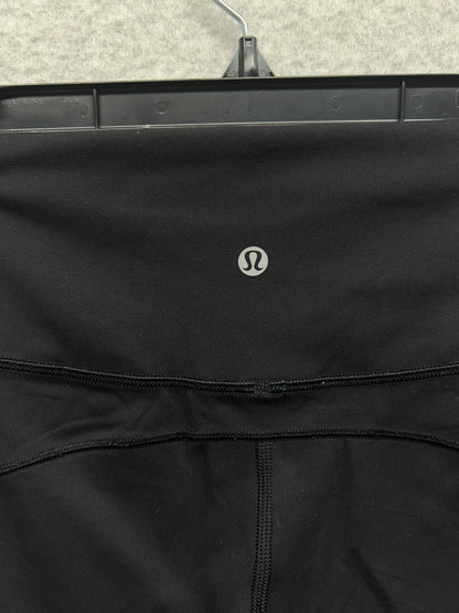 Lululemon In Movement Crop Everlux 19" Size 6 Black (First Release)