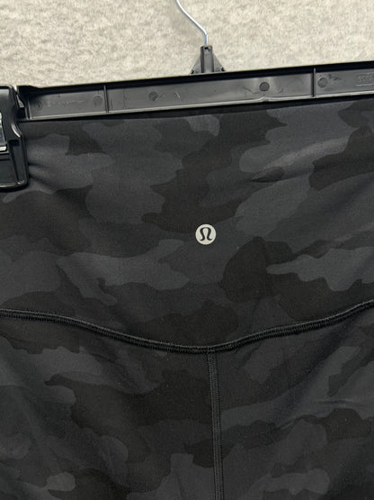 Lululemon Align Pant 28" Size 8 Heritage 365 Camo Deep Coal Multi