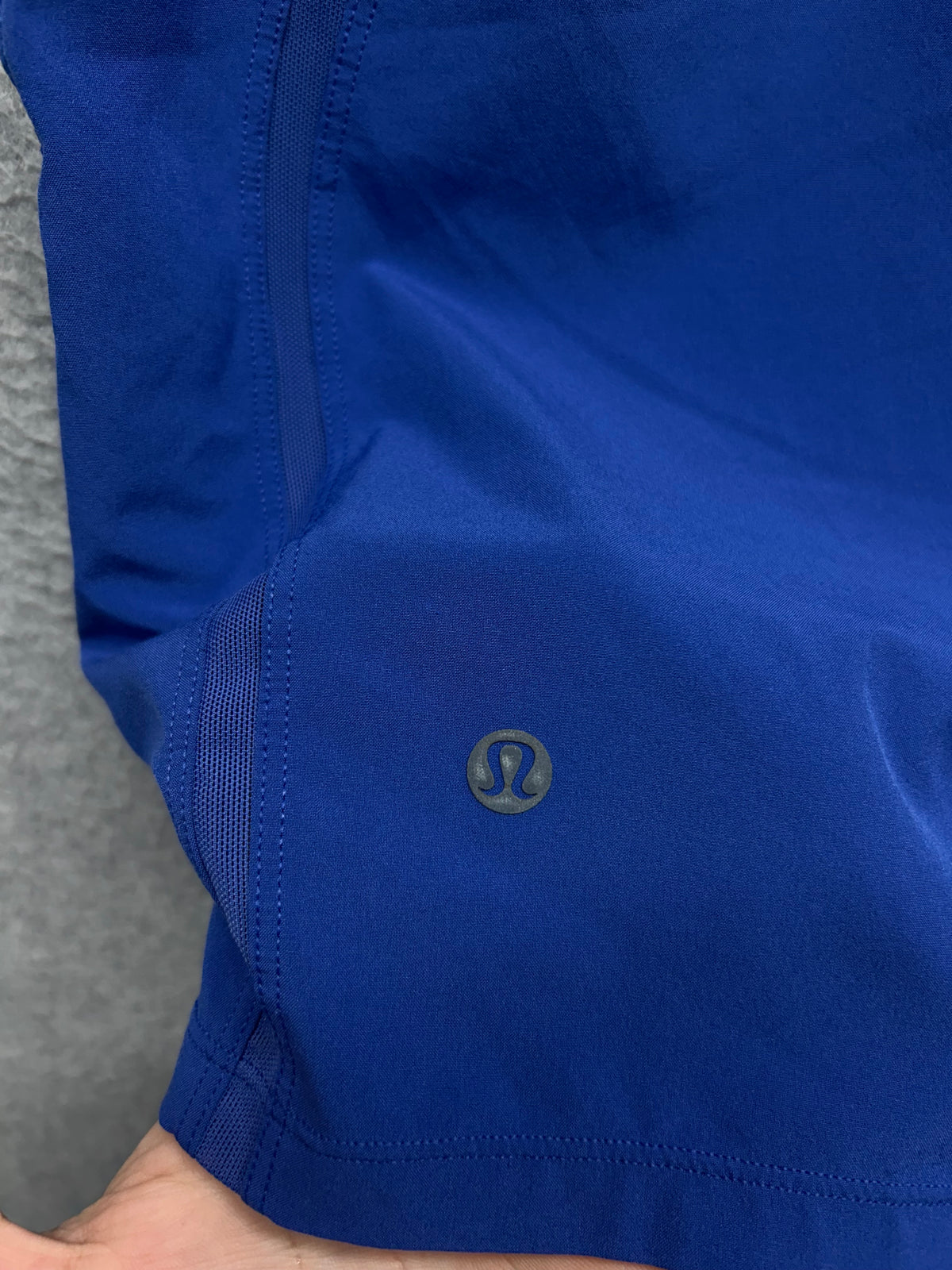 Lululemon Pace Breaker Lined Short 5" Size L Blue