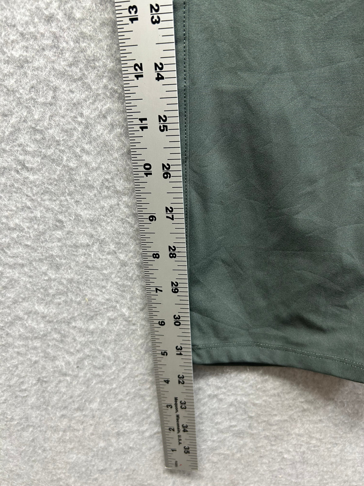 Lululemon ABC Classic-Fit Pant 32" Warpstreme Size 36 Grey Sage