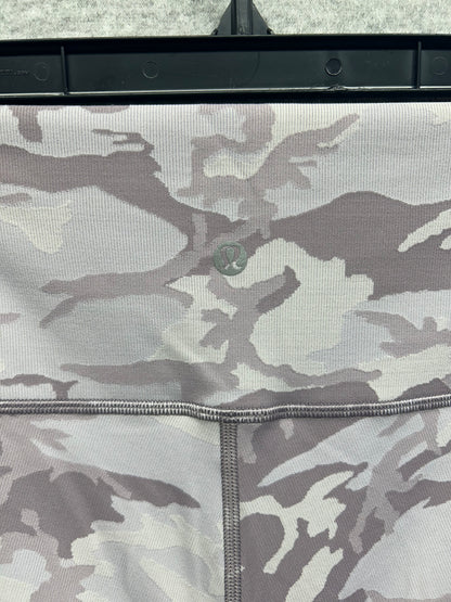 Lululemon Wunder Under High-Rise Tight 25" Luxtreme Size 6 Incognito Camo Jacquard Iced Iris Violet Verbana