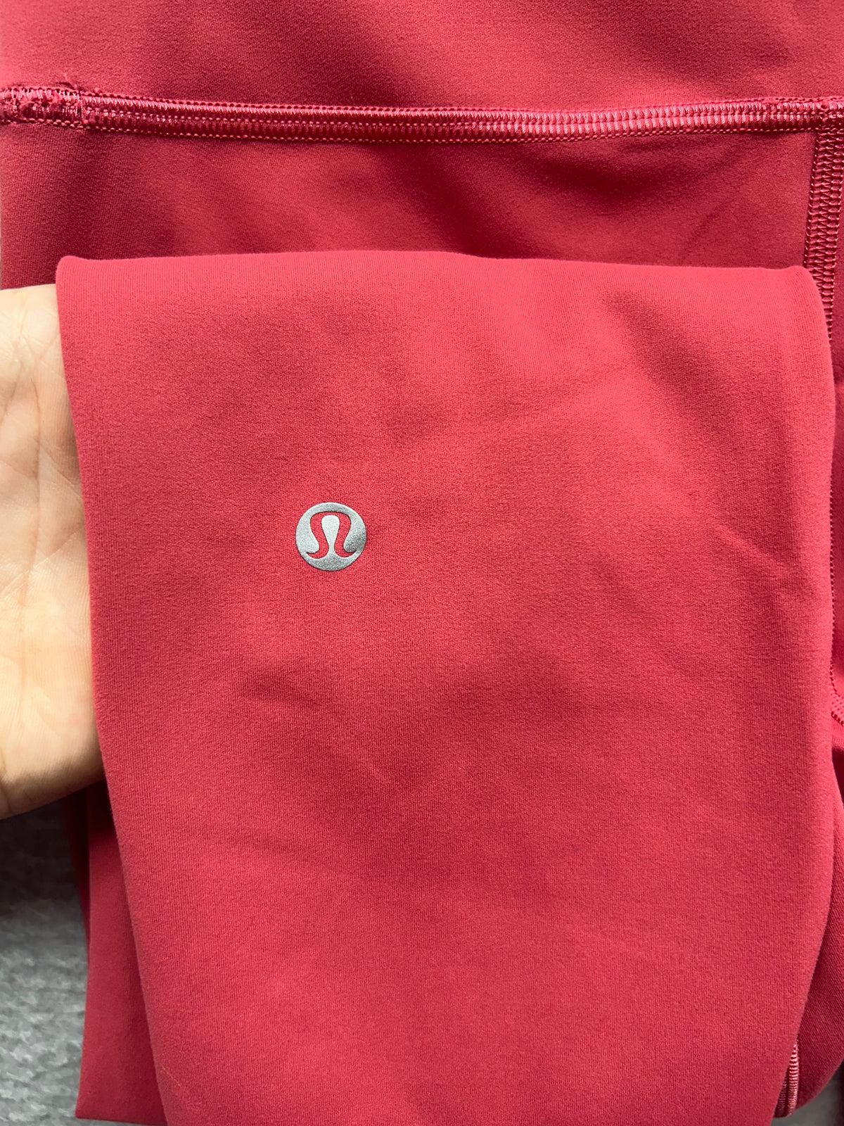 Lululemon Wunder Train High-Rise Crop 23" Size 6 Brier Rose