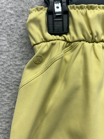 Lululemon Stretch High-Rise Jogger Full Length Size 2 Finch Yellow