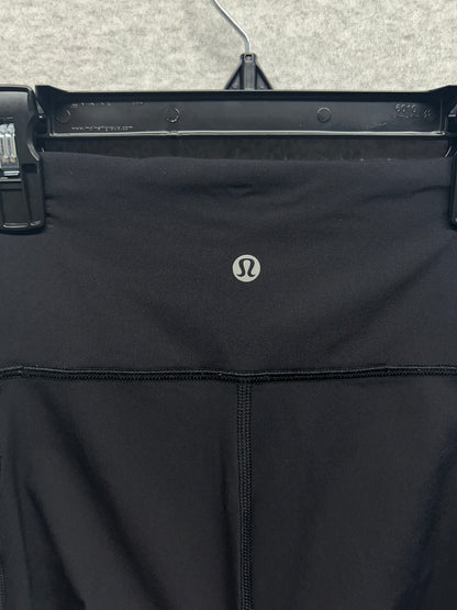 Lululemon Mesh In Motion Crop 23" Size 4 Black
