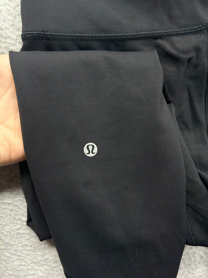Lululemon Wunder Train High-Rise Crop 23" Size 8 Black