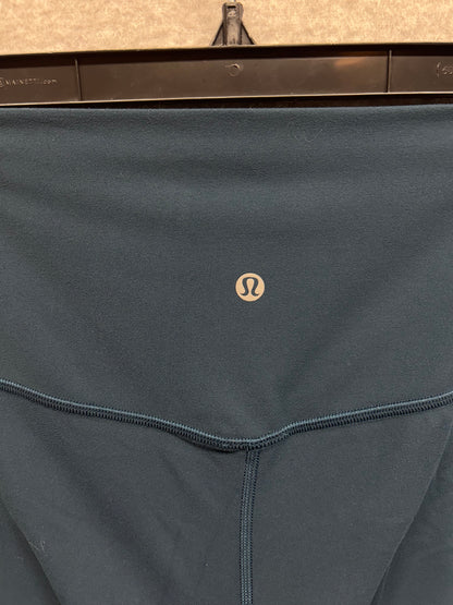 Lululemon Align Crop 21" Size 8 Night Diver