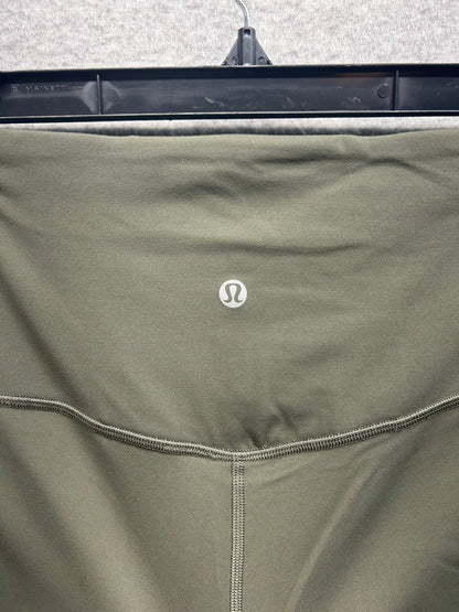 Lululemon Align High-Rise Mini-Flared Pant 28" Size 8 Grey Sage