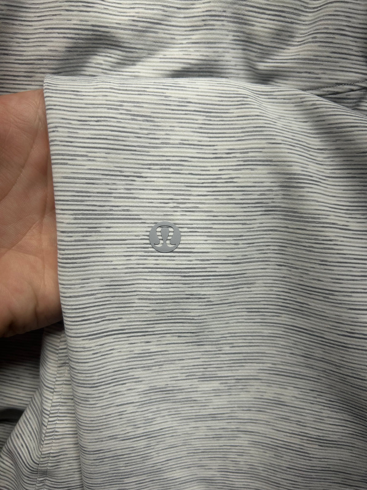 Lululemon On The Fly Pant 28" Size 8 Wee Are From Space Nimbus Battleship / Ice Grey