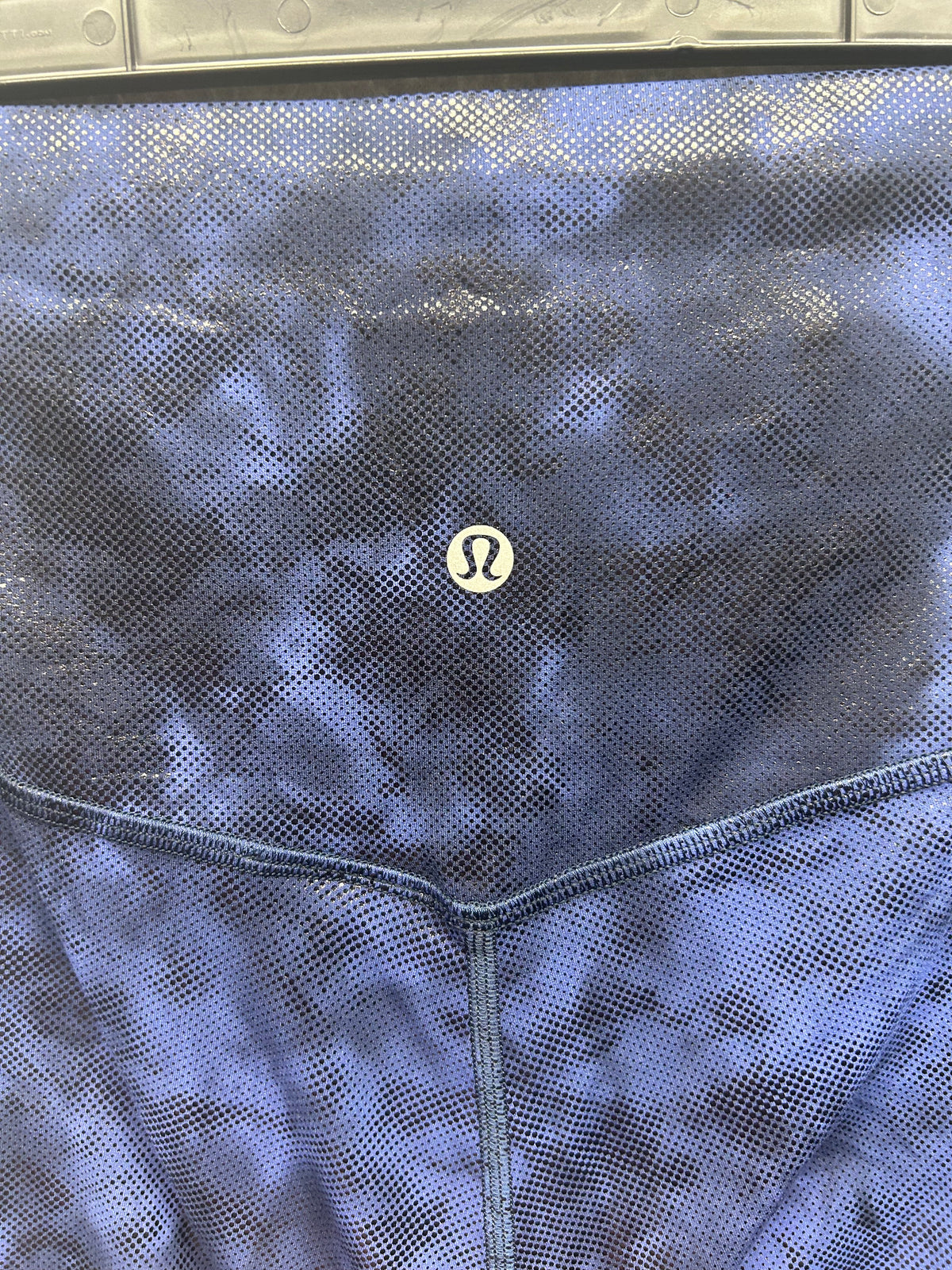 Lululemon Align High Rise 25" Pants Shine Size 8 Blue Diamond Dye