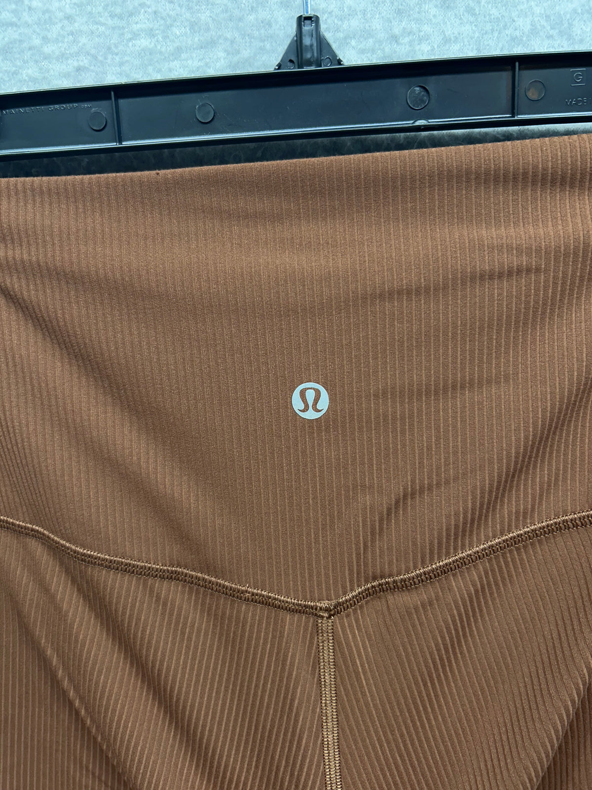 Lululemon Align Ribbed High-Rise Pant 25" Size 10 Roasted Brown