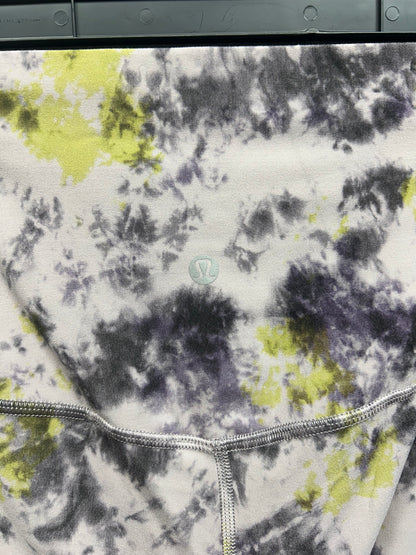 Lululemon Align Super-High-Rise Pant 28" Size 12 Radial Tie Dye Mauve Grey Multi
