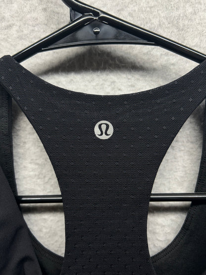 Lululemon Glide And Stride Bra Size 6 Black
