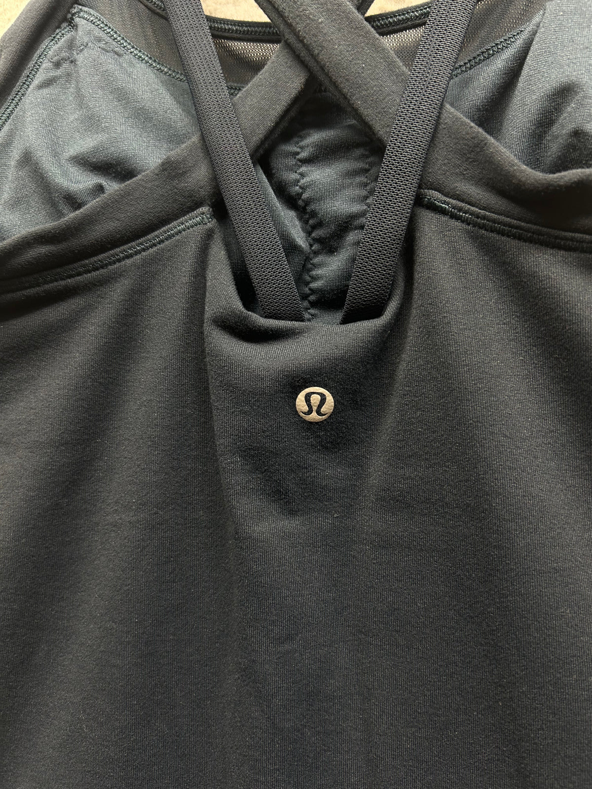 Lululemon Rally Your Heart Tank Size 8 Black
