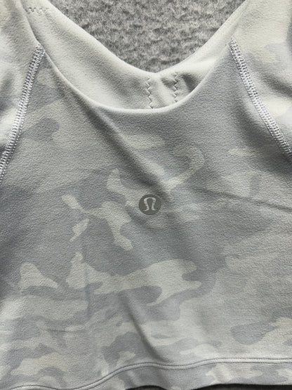 Lululemon Align Tank Size 4 Incognito Camo Alpine White Multi