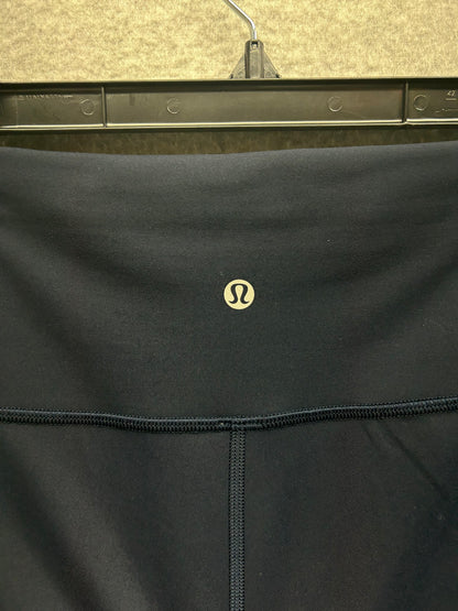 Lululemon Wunder Train High Rise Short 8" Size 6 True Navy