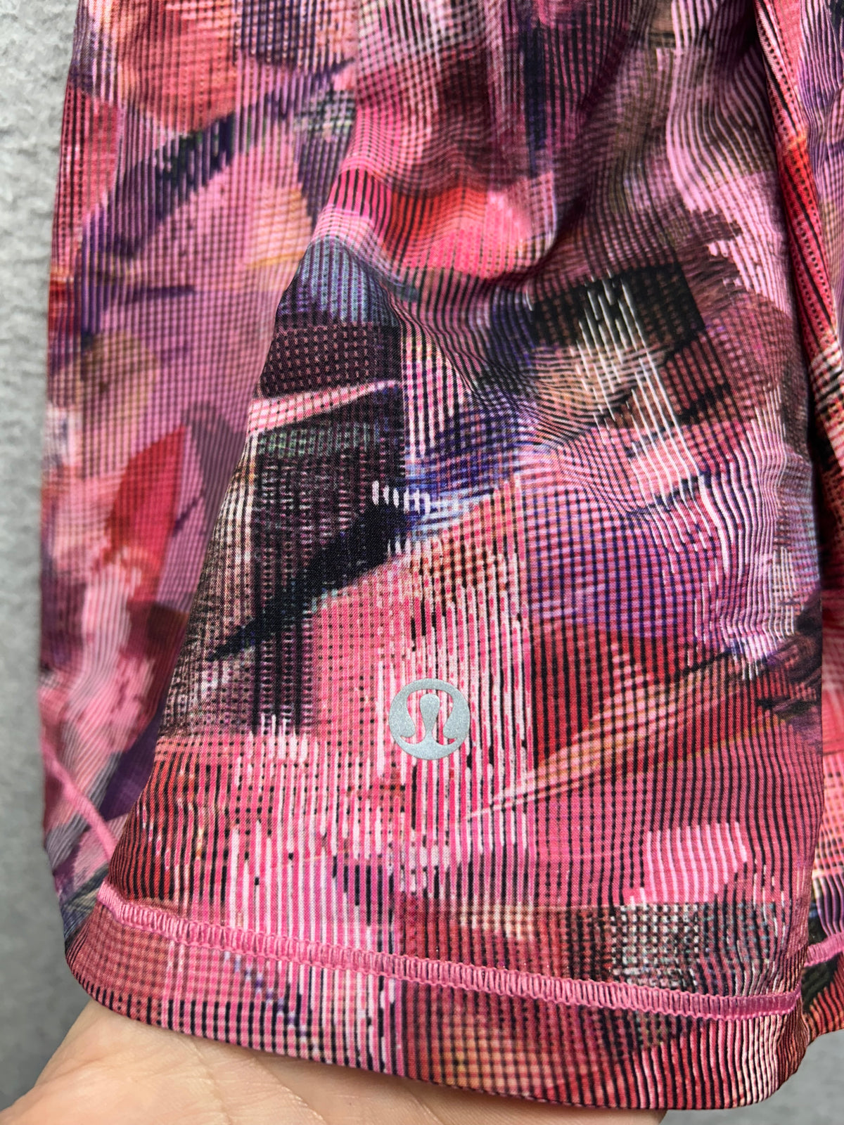 Lululemon Pace Rival Skirt (Tall) No Panels Size 6 Sun Dazed Multi Pink / Super Dark