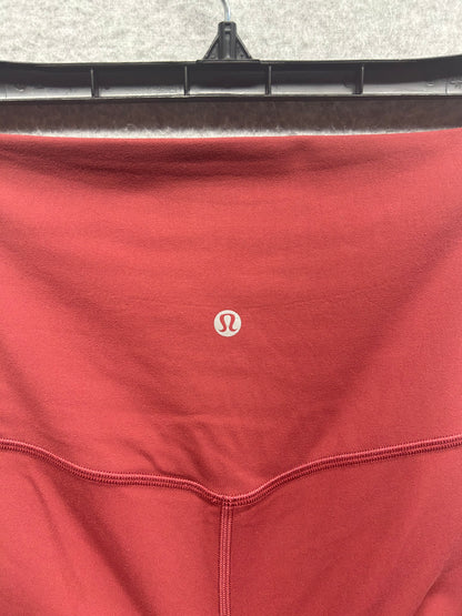 Lululemon Align Super High-Rise Short 10" Size 8 Chianti