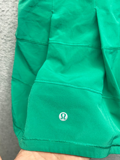 Lululemon Pace Rival Mid-Rise Skirt Long Size 8 Kelly Green