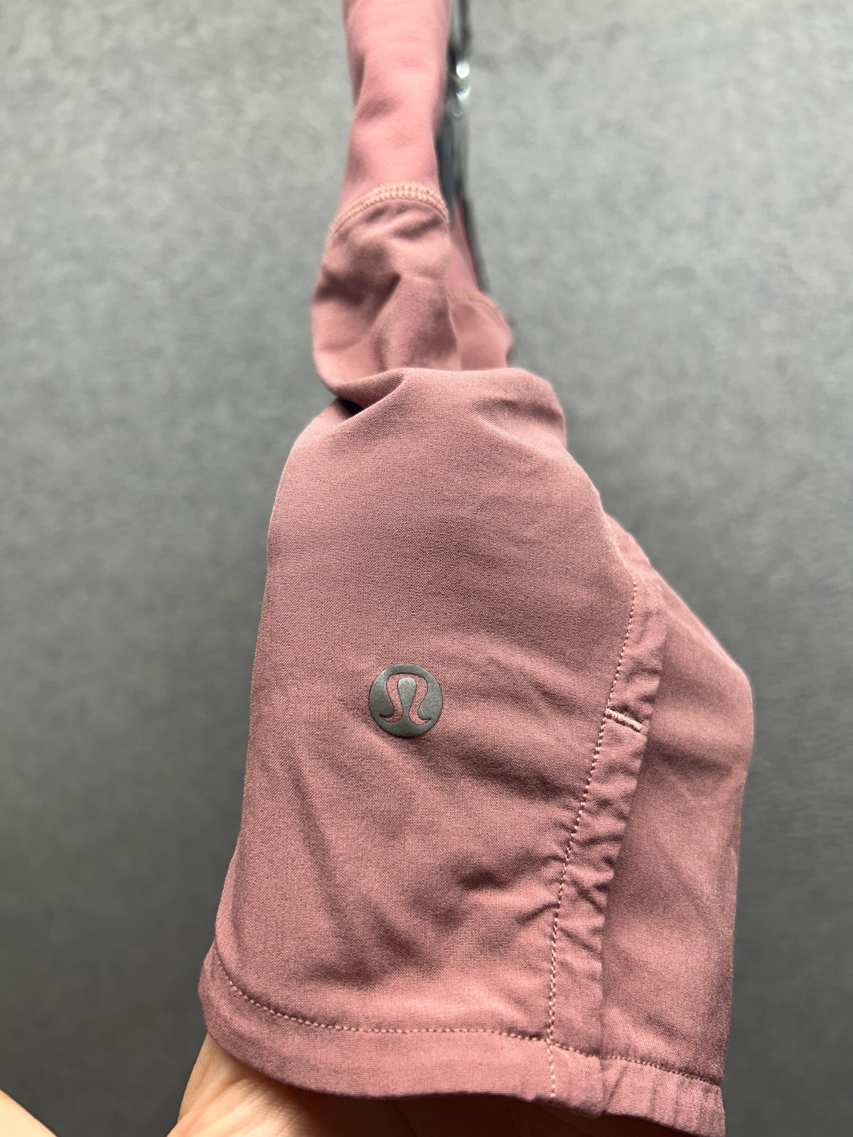 Lululemon Run Times Short II 4" Size 10 Quicksand