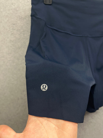 Lululemon Base Pace High-Rise Short 6" Size 10 True Navy