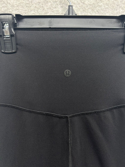 Lululemon Nulu Slim-Fit High-Rise Skirt Size 4 Black