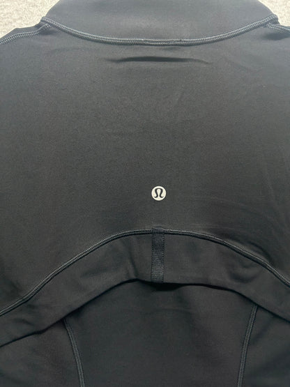 Lululemon Define Cropped Jacket Nulu Size 8 Black (Second Release)