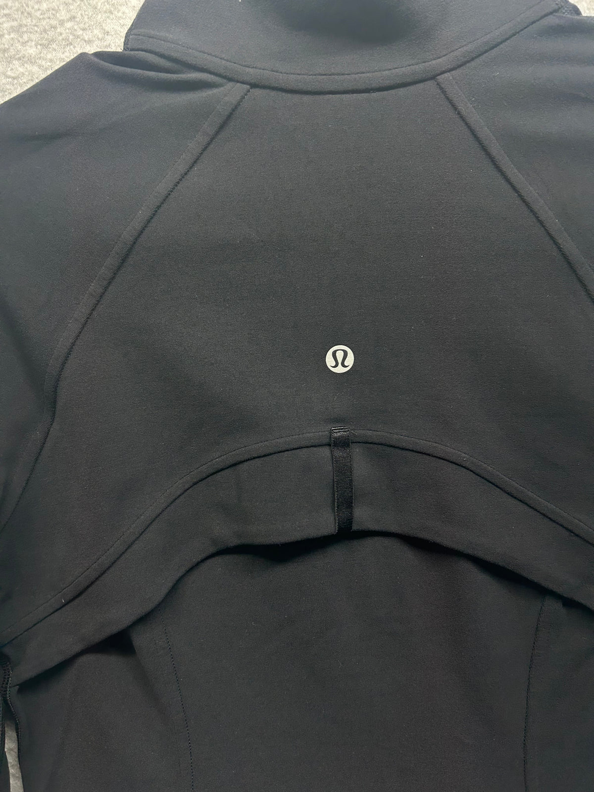 Lululemon Nulu Cropped Define Jacket Size 8 Black