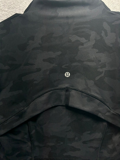 Lululemon Define Jacket Size 10 Heritage 365 Camo Deep Coal Multi