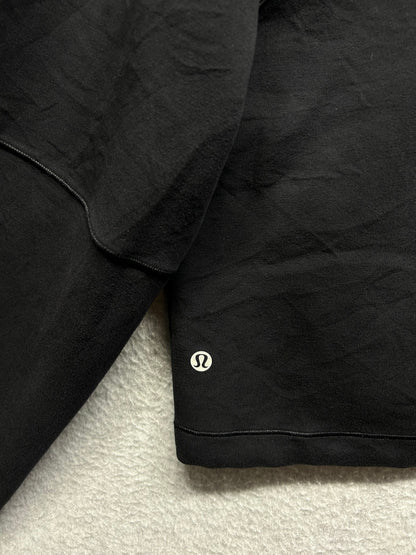 Lululemon AirWrap Modal Pullover Hoodie Size 10 Black