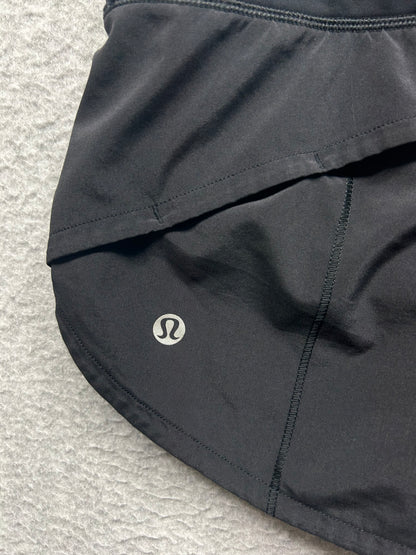 Lululemon Speed Up Short 2.5" Size 2 Black (First Release)
